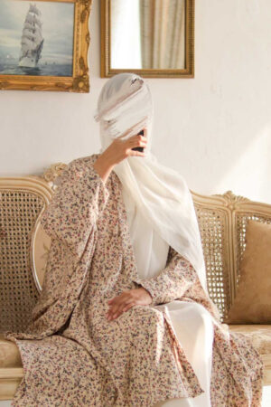 Off-White Chiffon Hijab