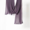 Amethyst Purple Chiffon Hijab