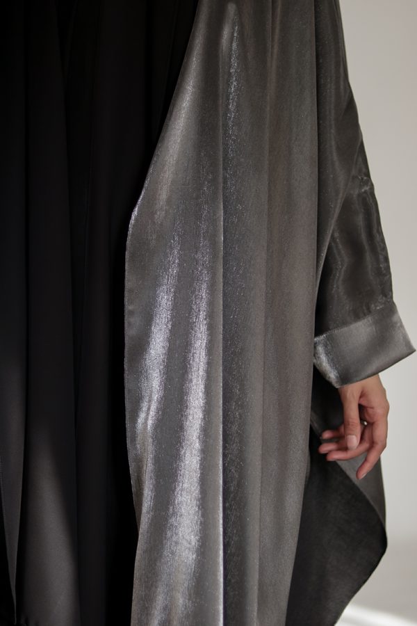 Layli Metallic Cape Shawl (Free Size) - Image 12