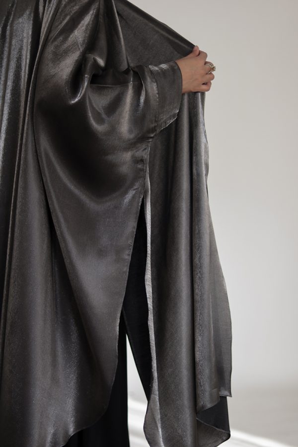 Layli Metallic Cape Shawl (Free Size) - Image 10