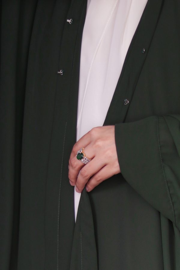 Emerald Solid Shrug - Image 10
