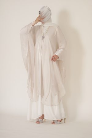 Moonstone Cape Shawl (Free Size)