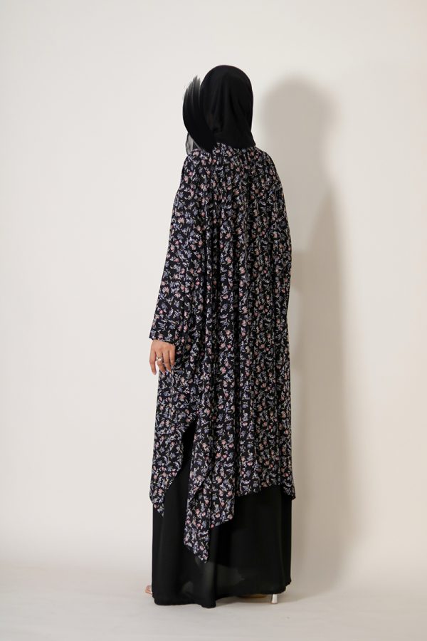 Black Bloom Floral Shrug - Image 4