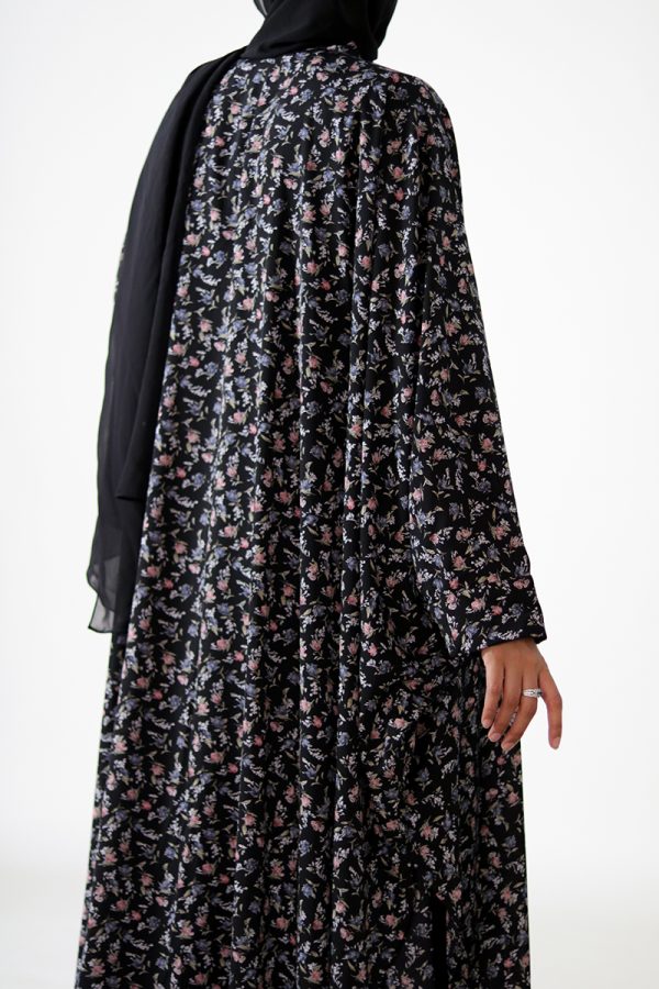 Black Bloom Floral Shrug - Image 3