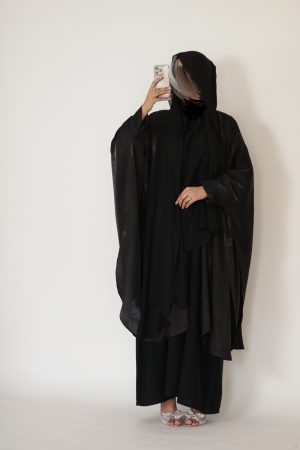 Black Onyx Cape Shawl
