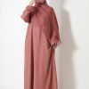 Chai Pink Tulip Everyday Abaya