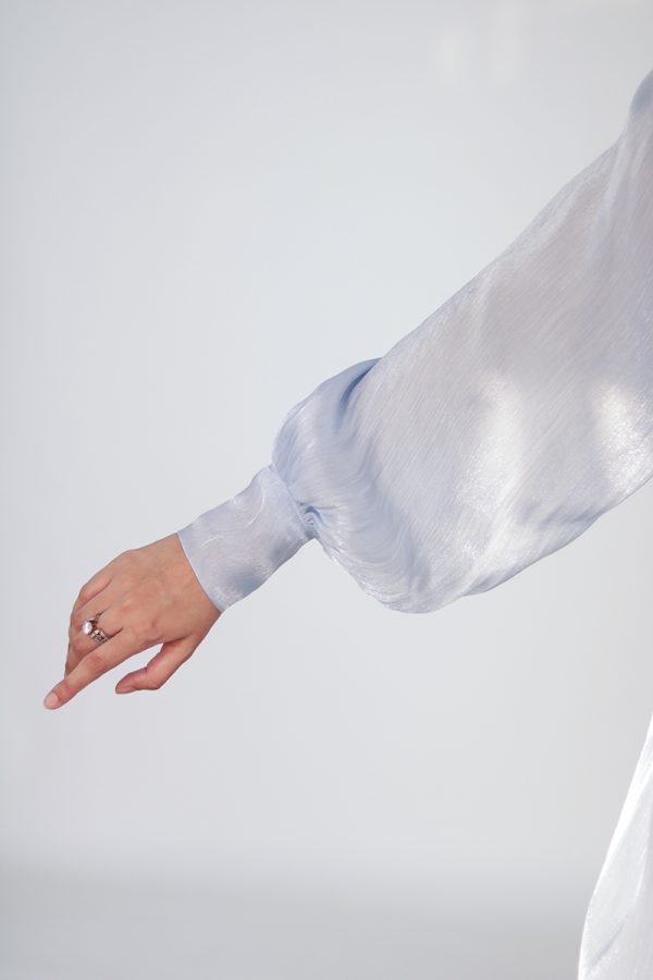 Ice Blue Dream Muse Abaya - Image 5
