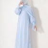 Ice Blue Dream Muse Abaya