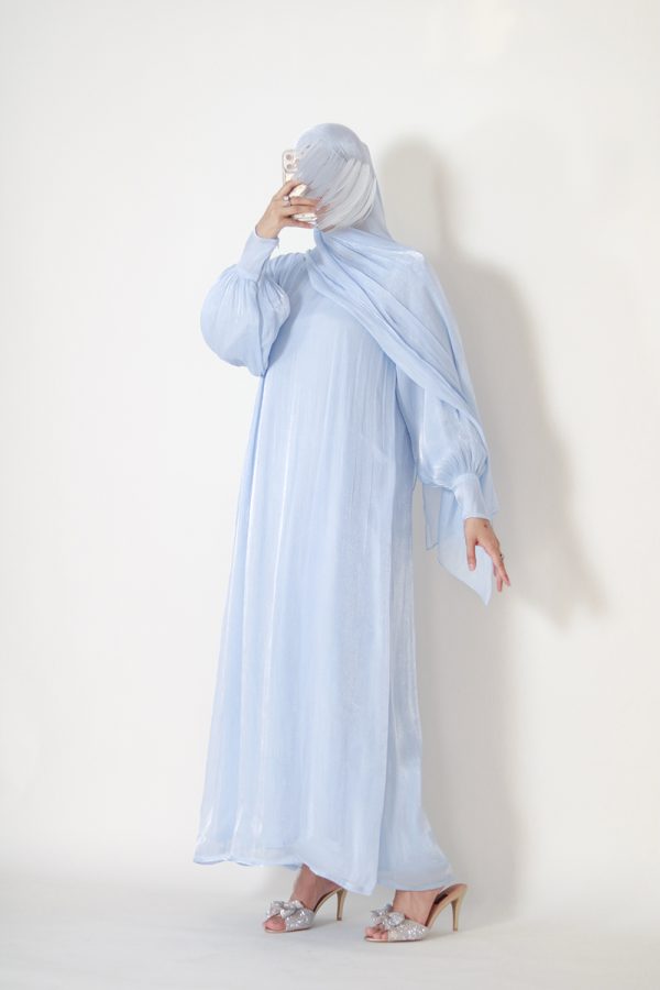 Ice Blue Dream Muse Abaya