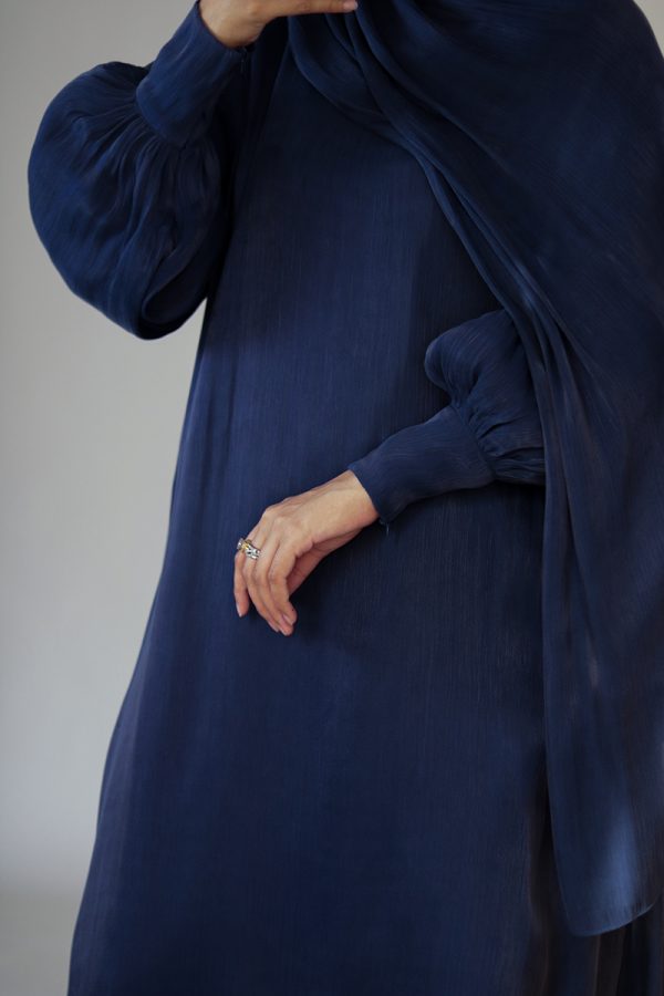 Midnight Blue Dream Muse Abaya - Image 8