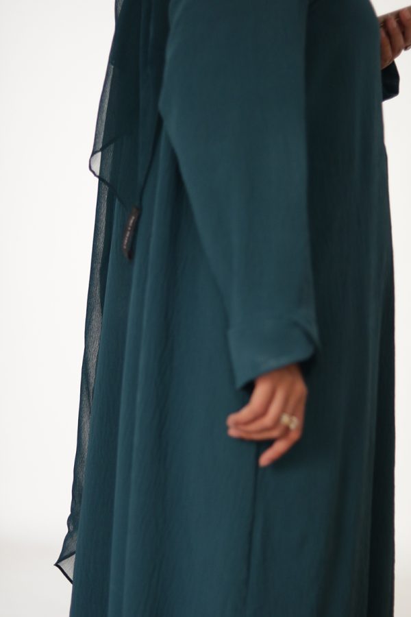 Peacock Tulip Everyday Abaya - Image 8