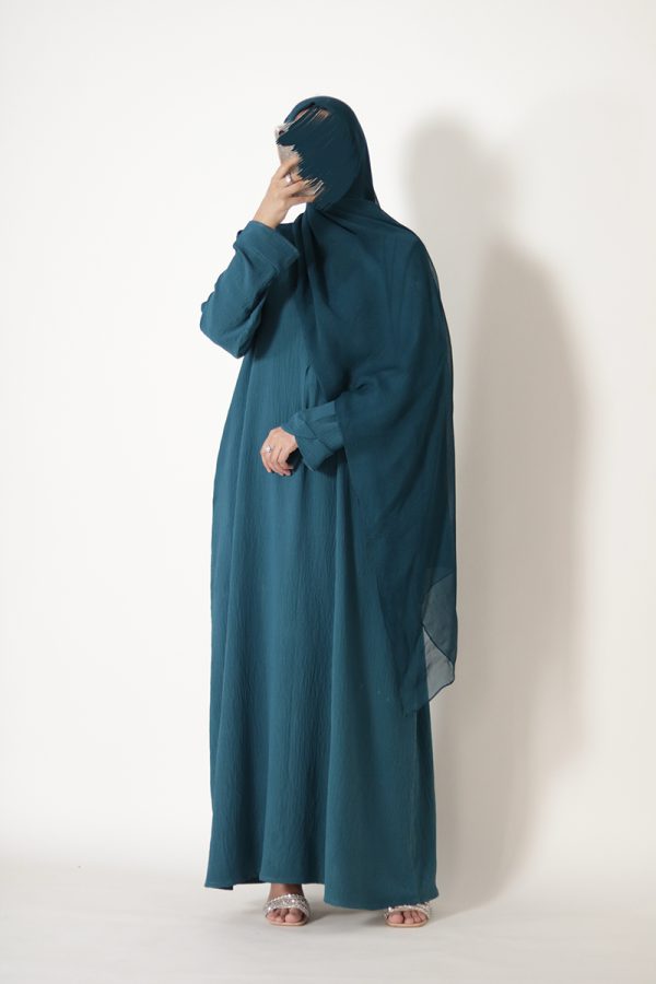Peacock Tulip Everyday Abaya - Image 2