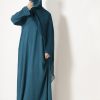 Peacock Tulip Everyday Abaya