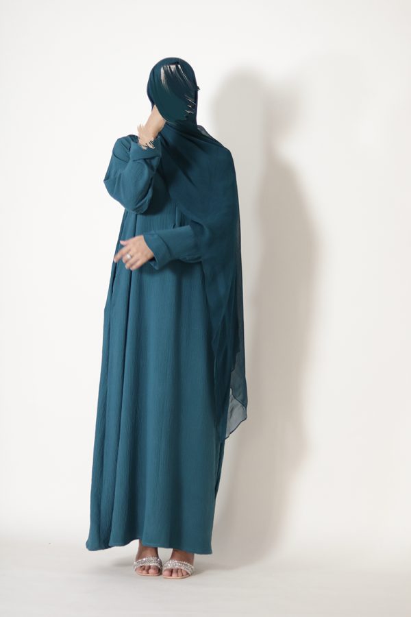 Peacock Tulip Everyday Abaya - Image 6