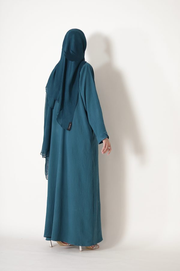 Peacock Tulip Everyday Abaya - Image 5