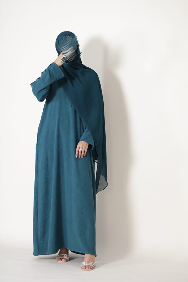 Peacock Tulip Everyday Abaya - Image 4