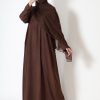Walnut Brown Tulip Everyday Abaya