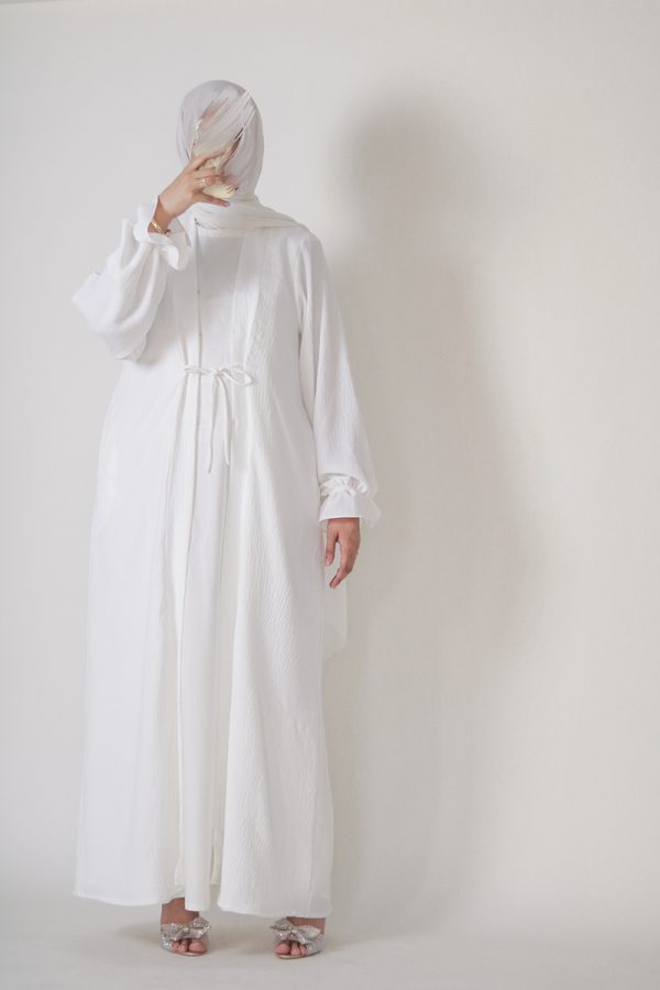 Coconut Milk Petal Kimono
