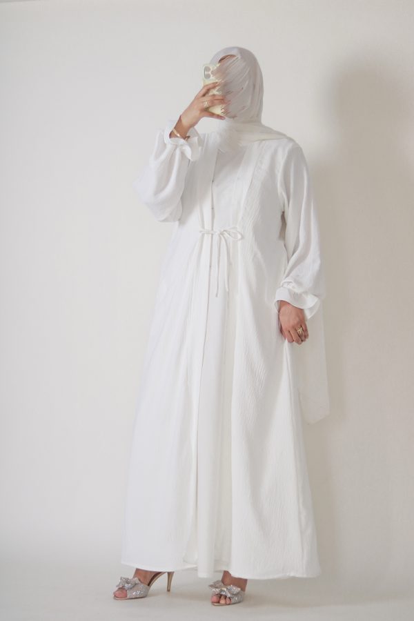 Coconut Milk Petal Kimono - Image 8