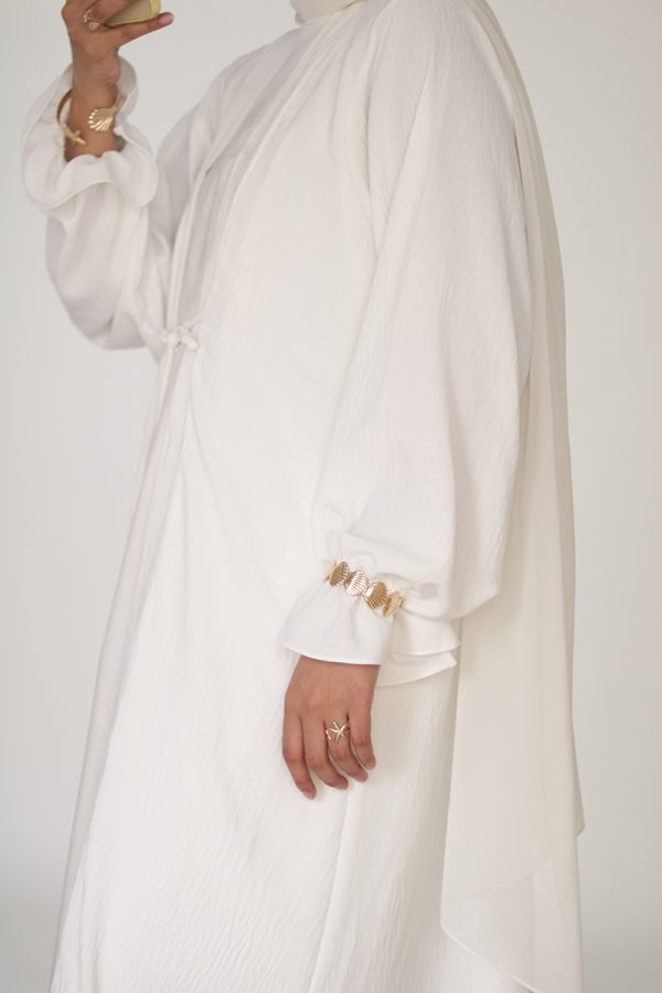 Coconut Milk Petal Kimono - Image 3