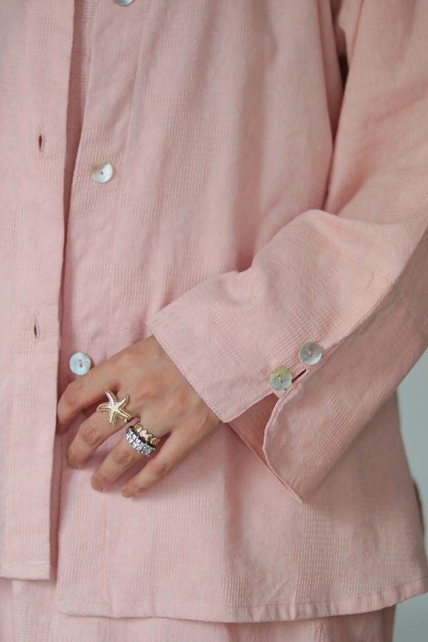 Rosette Textured Cotton Set - Image 3