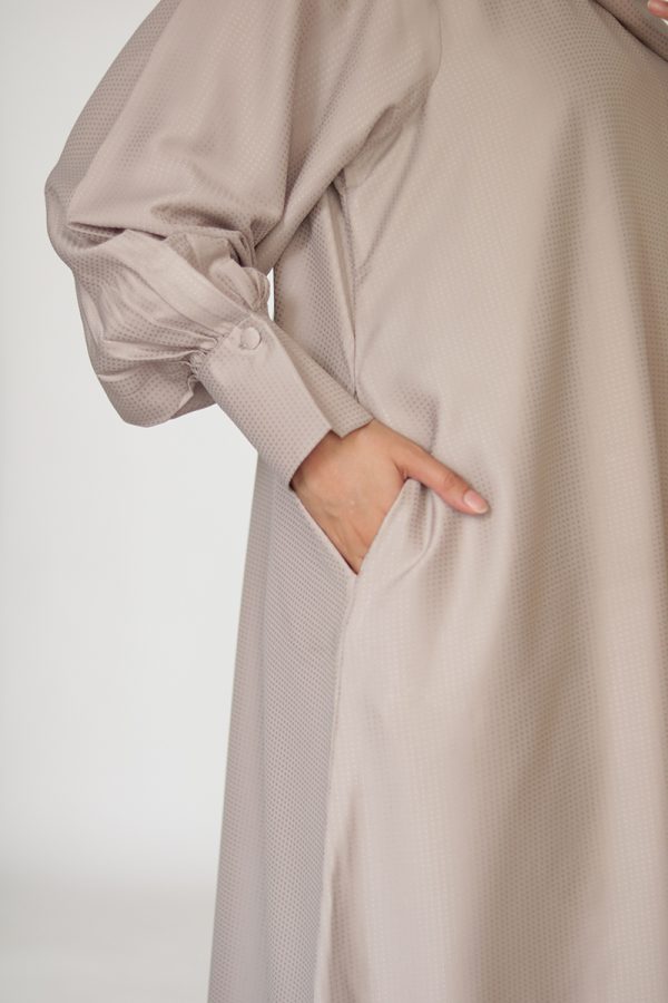 sand everyday muse silk abaya 11