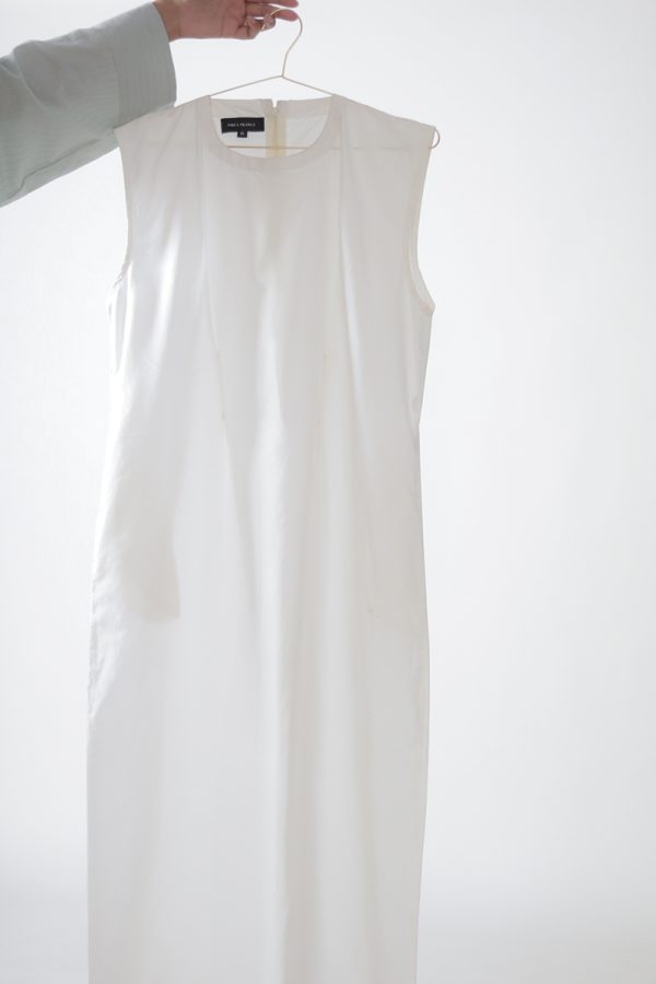 Off-White Cotton Maxi Inner
