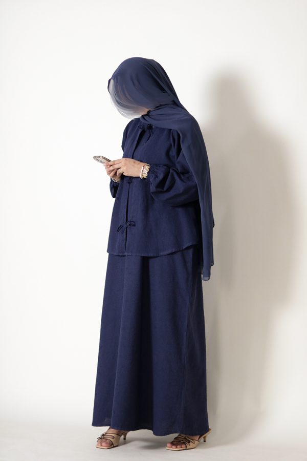 Blueberry Sorbet Textured Cotton Set - Image 10