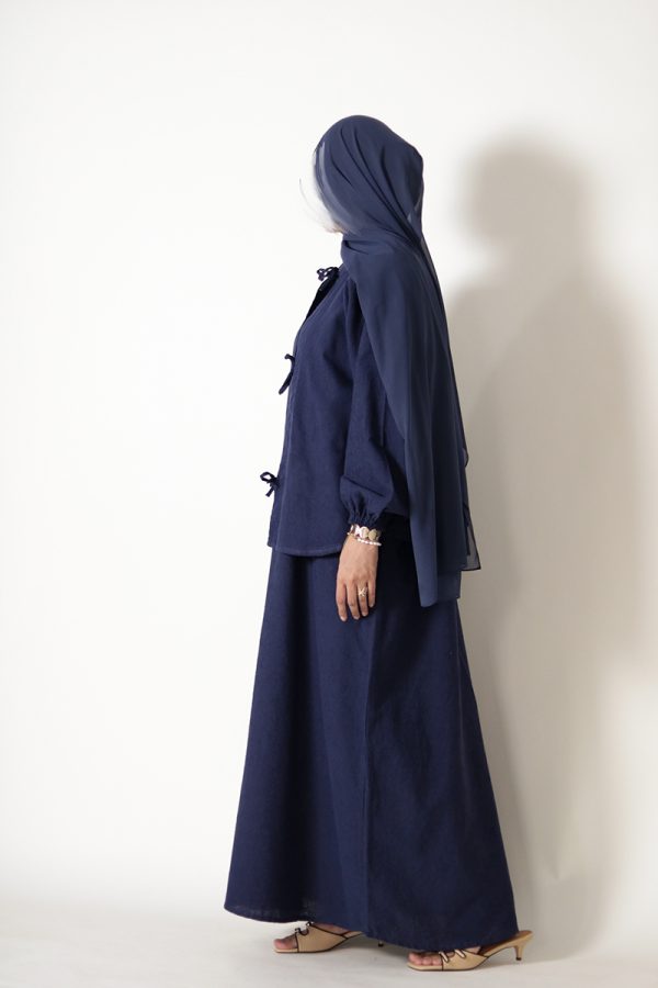Blueberry Sorbet Textured Cotton Set - Image 9