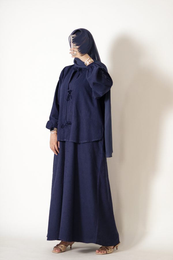 Blueberry Sorbet Textured Cotton Set