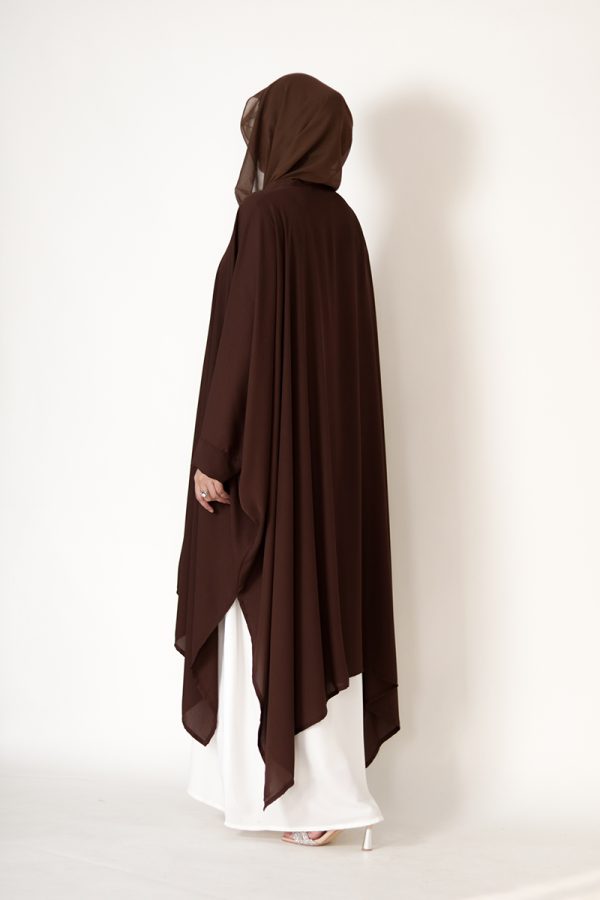 Cocoa Toffee Solid Shrug - Image 2