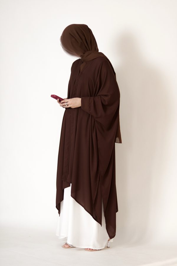 Cocoa Toffee Solid Shrug - Image 6