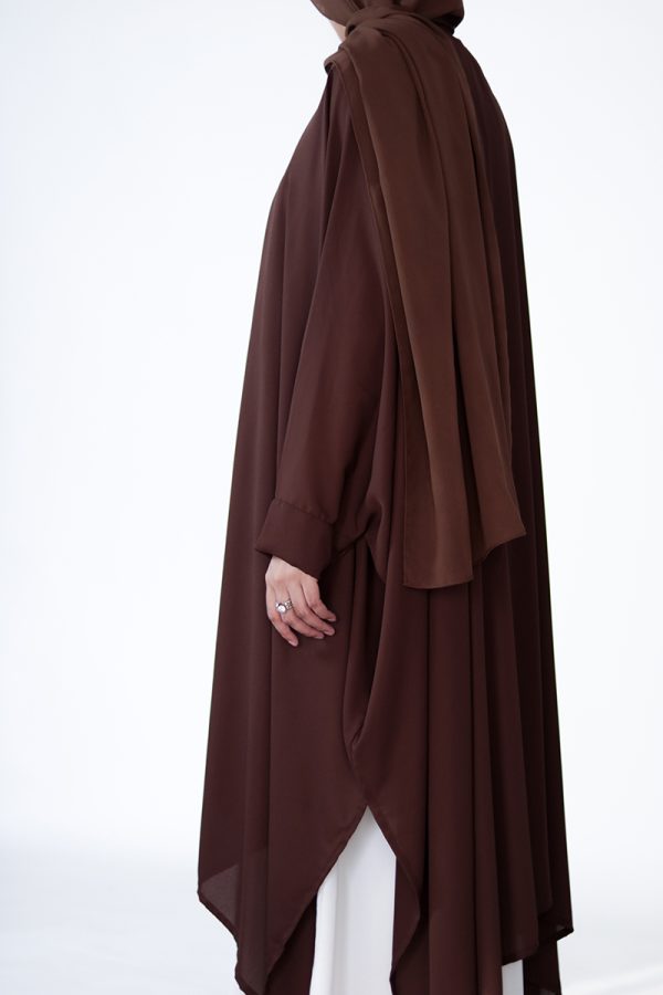 Cocoa Toffee Solid Shrug - Image 3