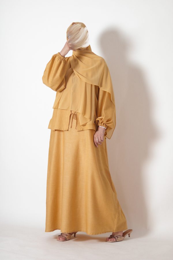 Mango Kulfi Textured Cotton Set - Image 9