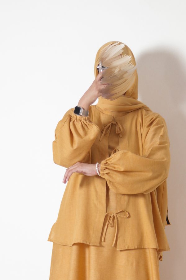 Mango Kulfi Textured Cotton Set - Image 6