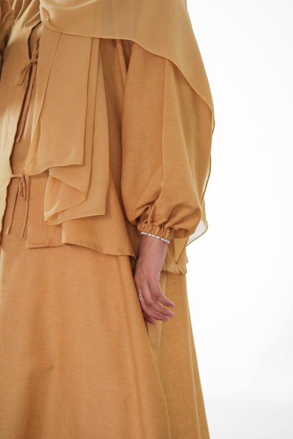 Mango Kulfi Textured Cotton Set - Image 4