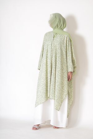 Matcha Floral Printed Shrug