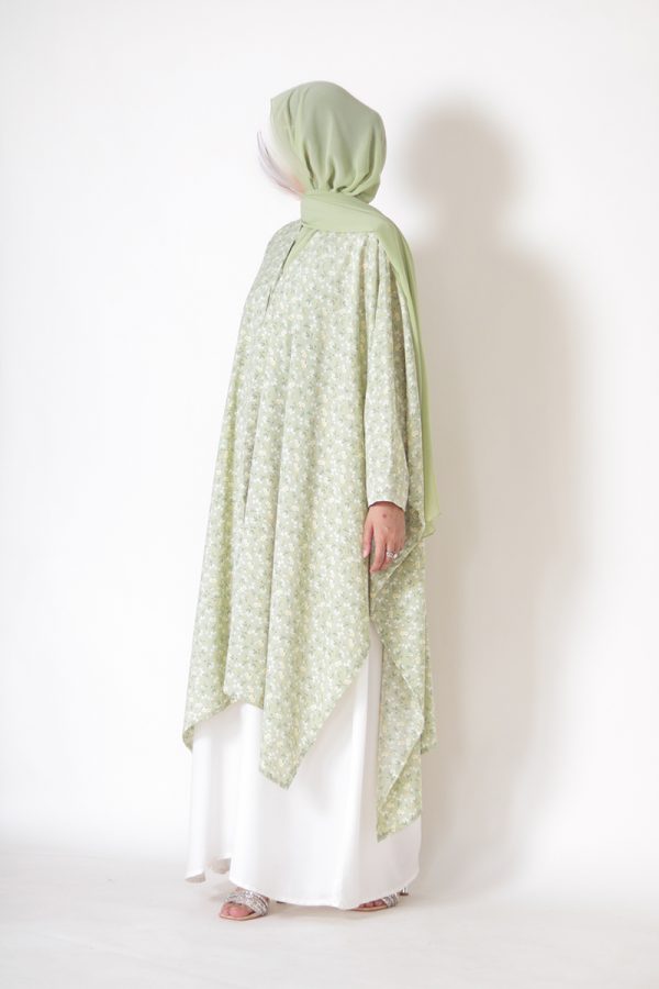 Matcha Floral Printed Shrug - Image 6