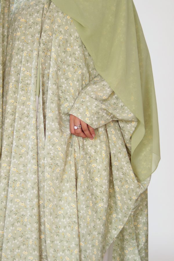 Matcha Floral Printed Shrug - Image 5