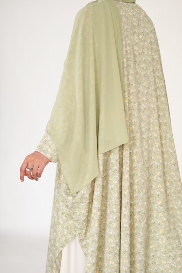 Matcha Floral Printed Shrug - Image 3