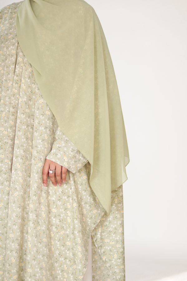 Matcha Floral Printed Shrug - Image 8