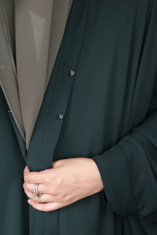 Meadow Green Solid Shrug - Image 3