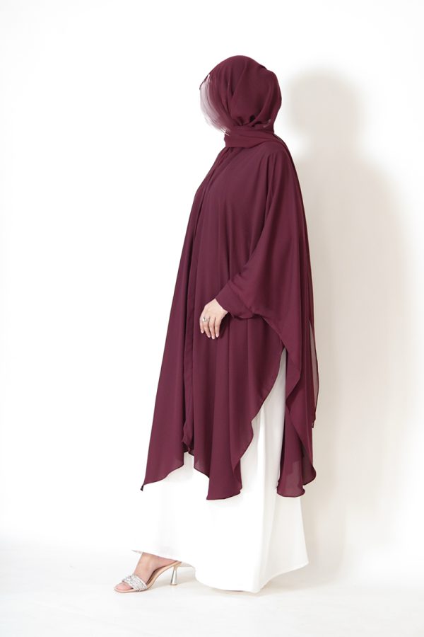 Merlot Cape Shawl - Image 5
