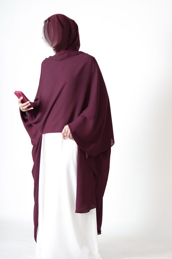 Merlot Cape Shawl - Image 3