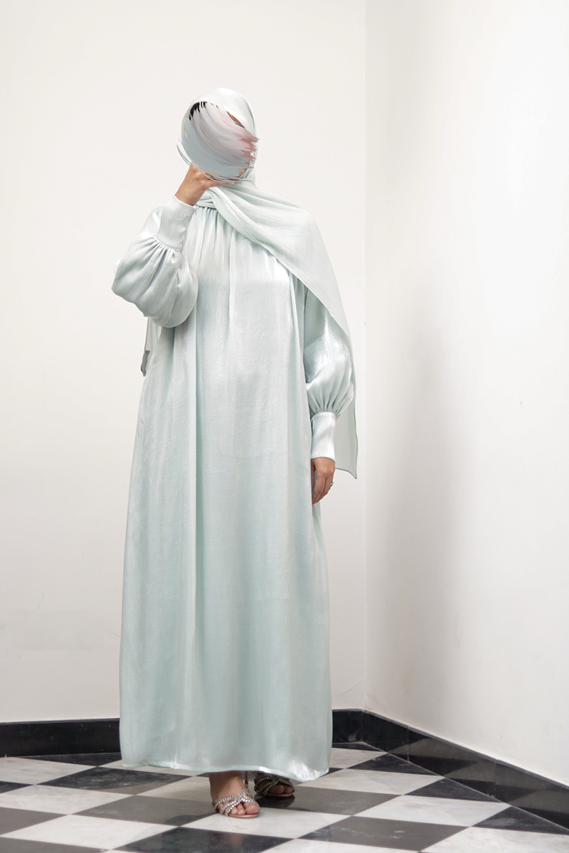 Glacé Mint Muse Abaya 1 Glacé Mint Muse Abaya