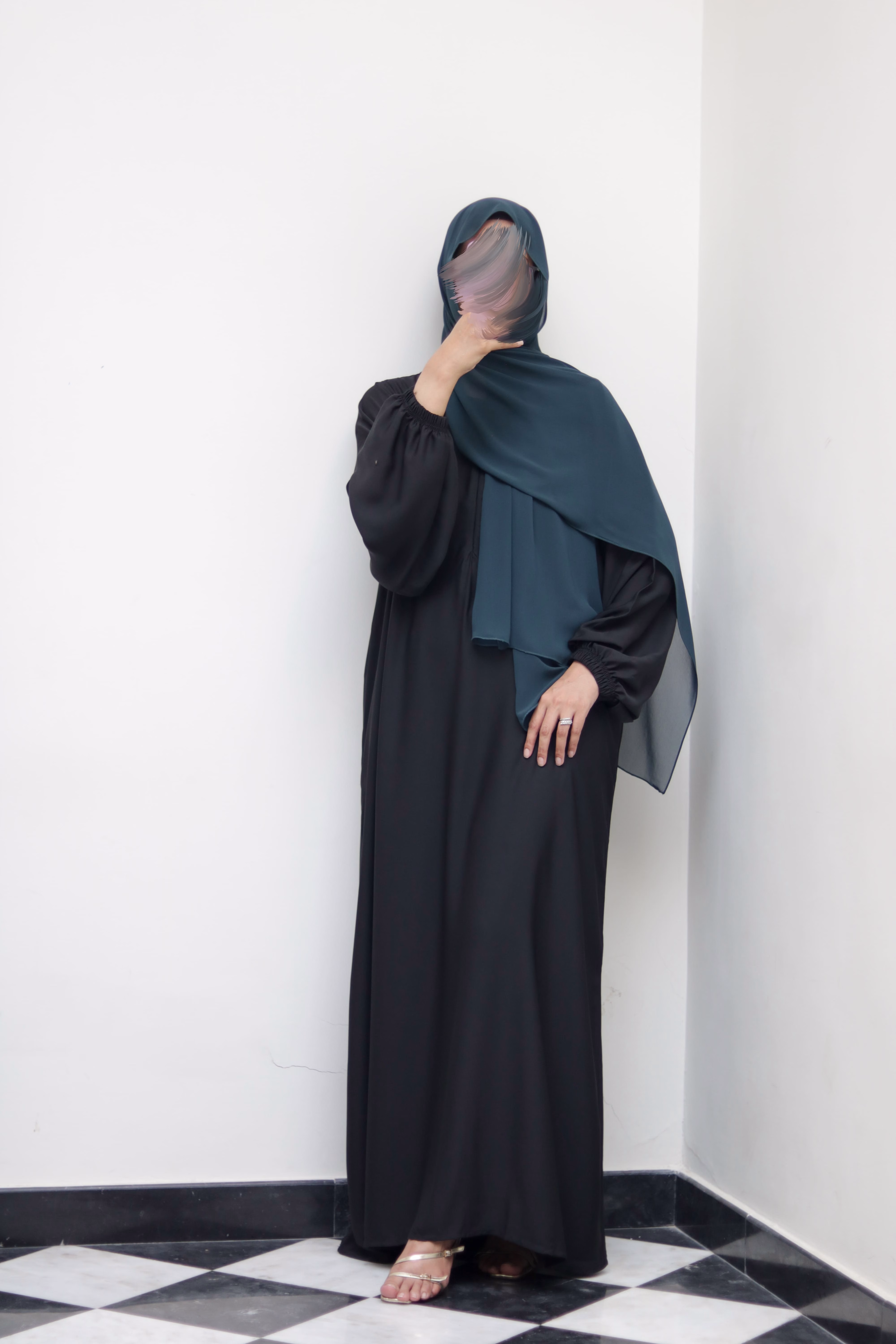 Black Everyday Wear Abaya 1 Black Everyday Wear Abaya