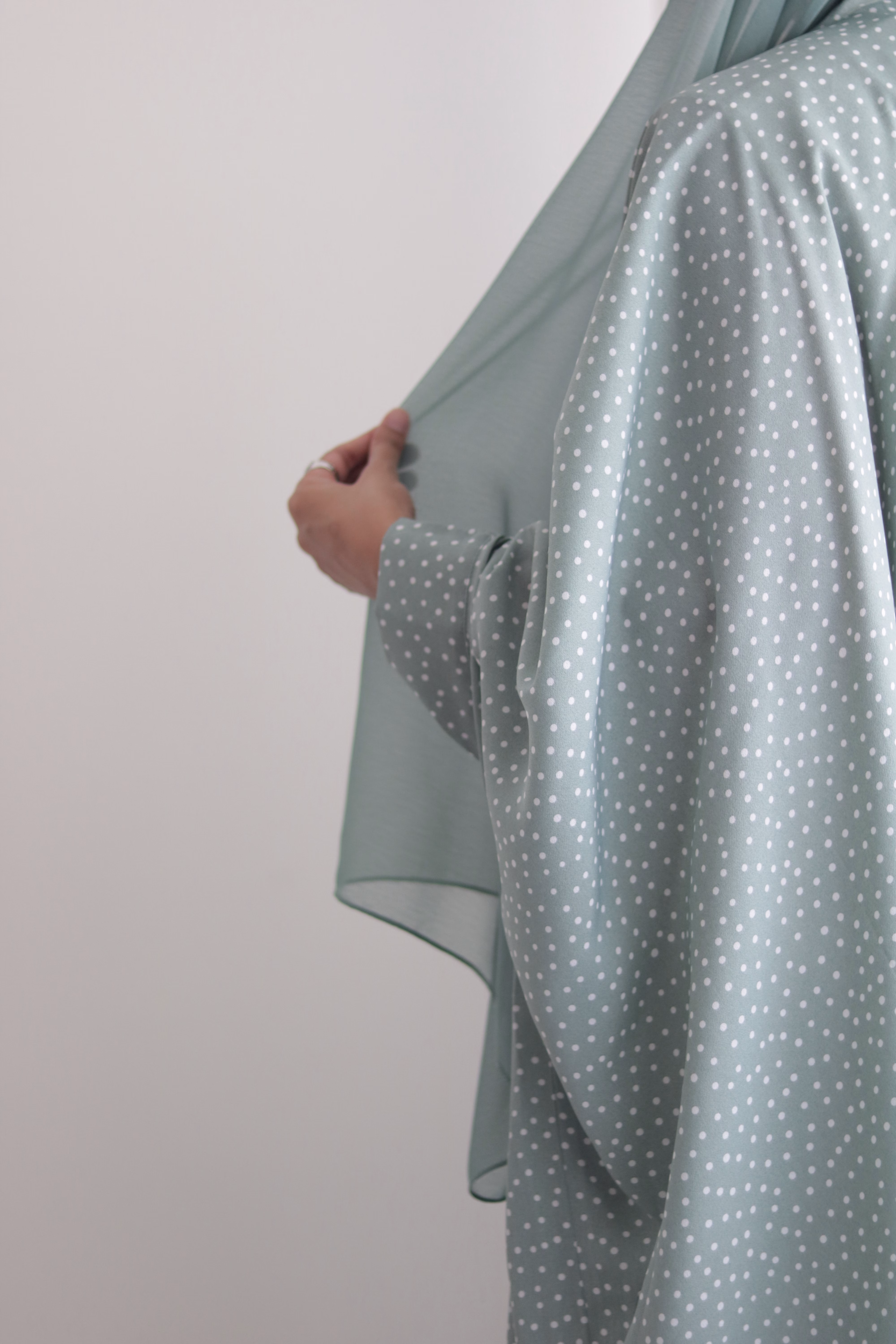 Sage Printed Shrug - Image 3