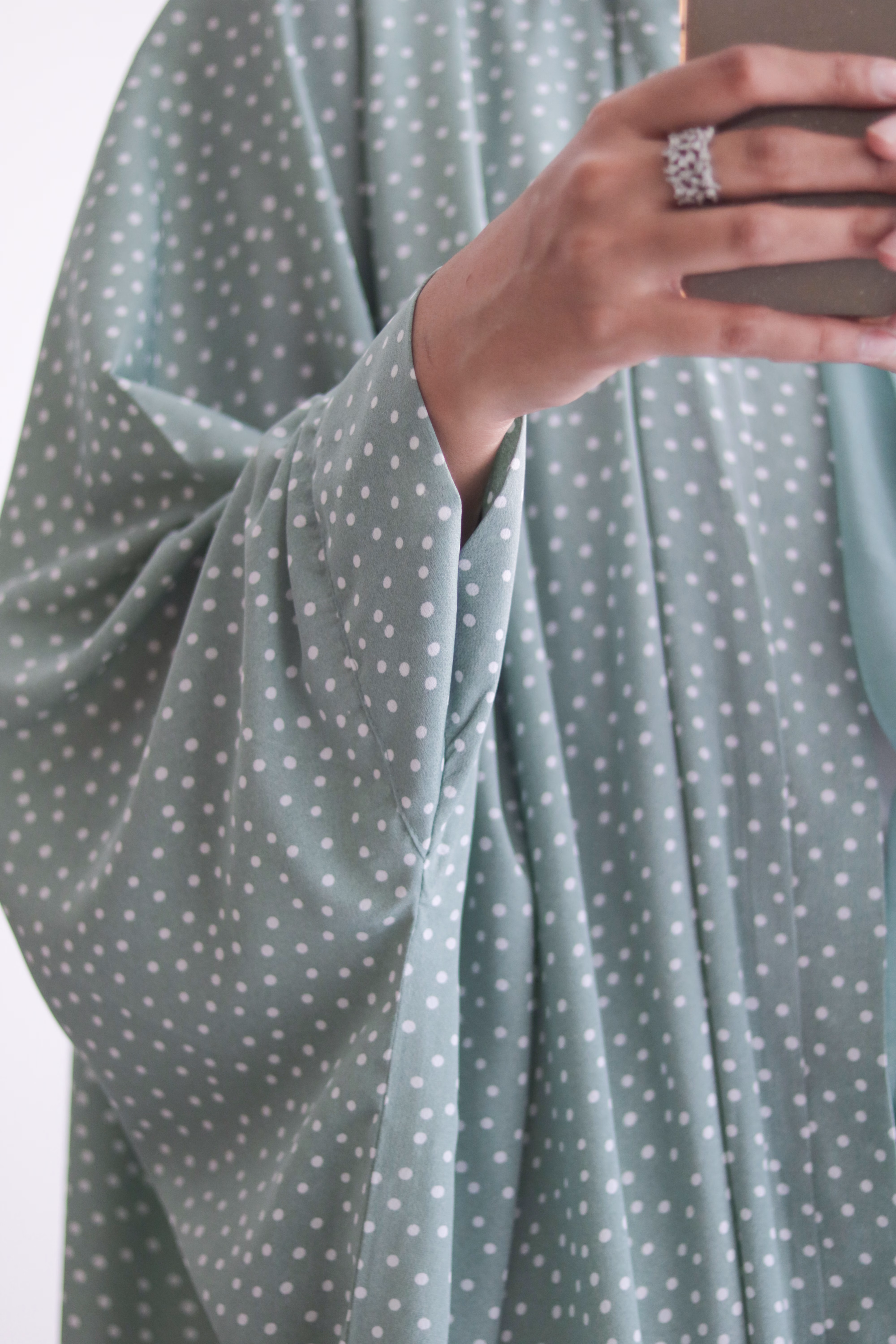 Sage Printed Shrug - Image 4